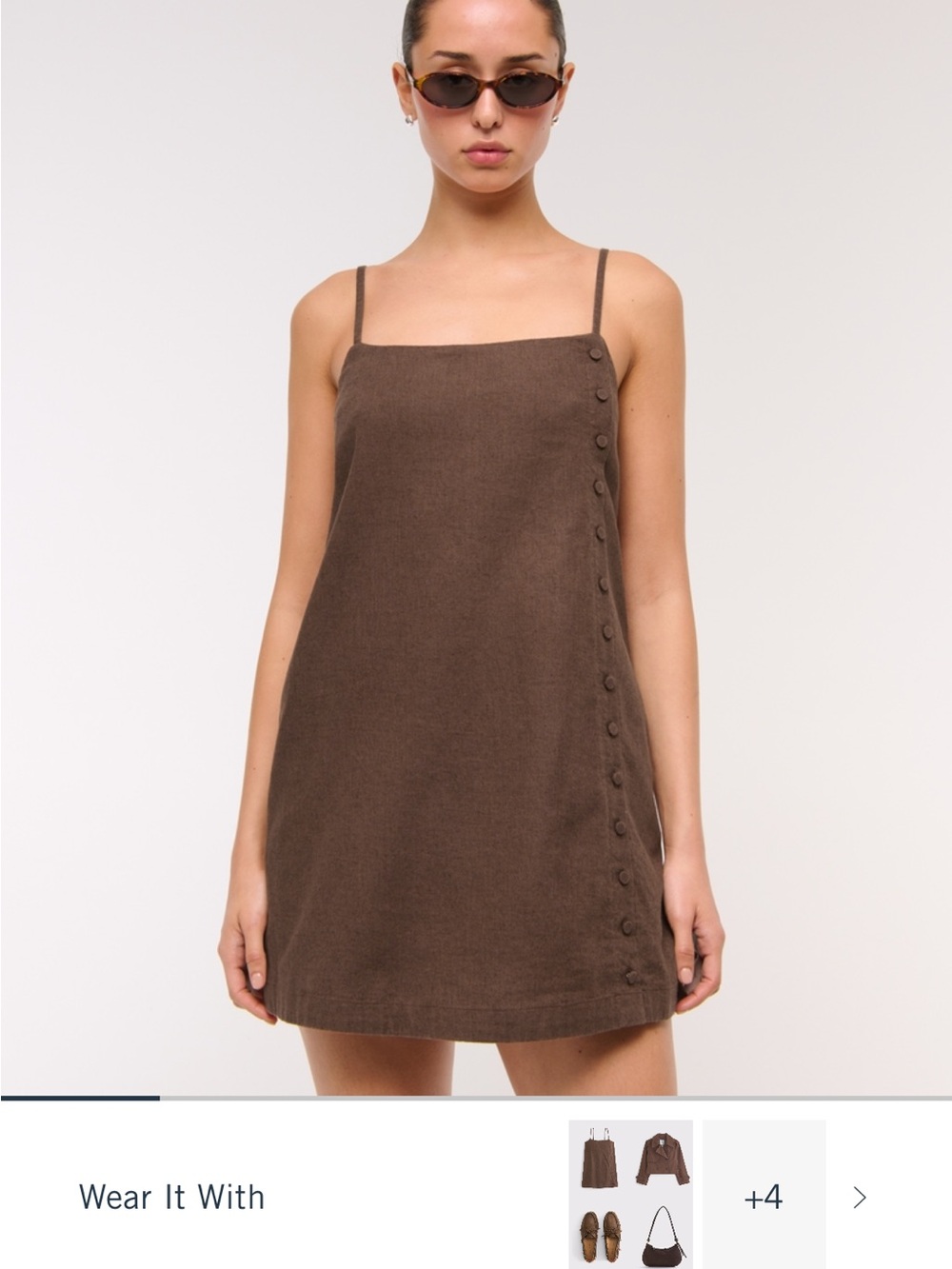 Abercrombie NWT Linen Blend dress